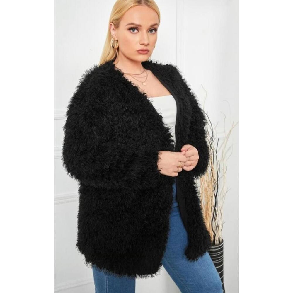 Black Fuzzy Jacket